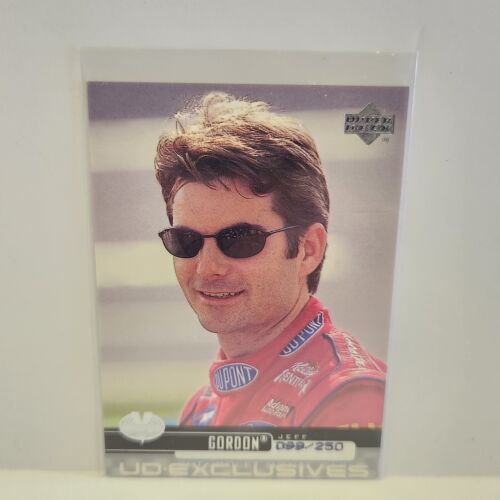 2000 Upper Deck Victory Circle Exclusives Level 1 Silver /250 Jeff Gordon HOF - Picture 1 of 2