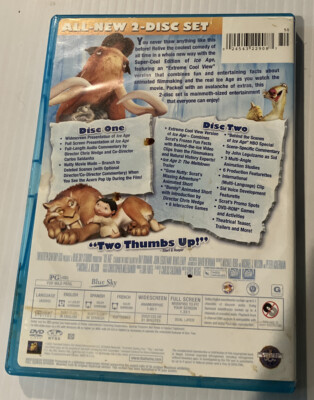 Ice Age (DVD, 2006, 2-Disc Set, Super Cool Edition Widescreen Full