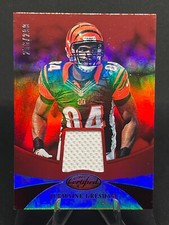 Jermaine Gresham 2013 Certified Mirror Red GAME-WORN PATCH /299 #43 Bengals