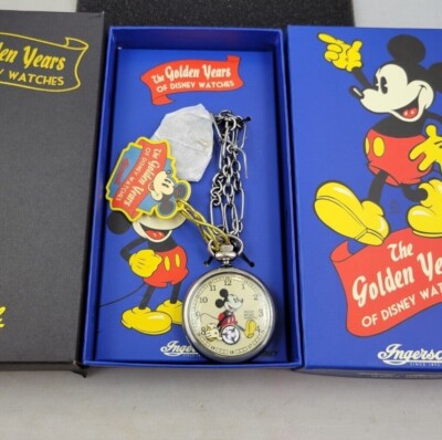 New Ingersoll Disney Golden Years Mickey Mouse Mechanical  display picture 3