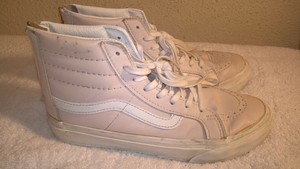 vans high tops beige