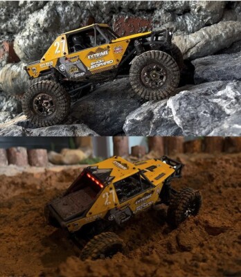 UDIRC UCX24 1/24 Brushless/Brushed Motor 4WD Rc Mini Rock Crawler