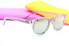 NEW STELLA MCCARTNEY KIDS SK 0020S 001 GREEN MIRROR SUNGLASSES AUTHENTIC 46-19