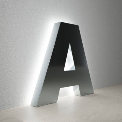 VΛ Custom 3D Channel Letters Sign LED Backlit Storefront &Indoor/Outdoor Signage