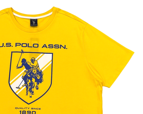 T-Shirt US Polo Assn Big Player USPA Logo kurzärmelig Rundhalsausschnitt klassisches T-Shirt XL - Bild 5 von 7