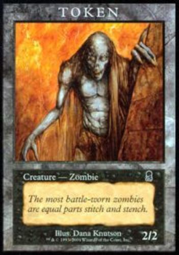 MTG magic cards 1x Zombie Token (2001 odyssey player rewards) Token Promos  NM-Mi | eBay