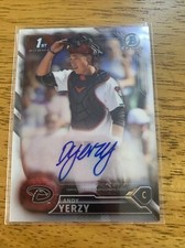 2015 Bowman Chrome, Prospect Auto Andy Yerzy