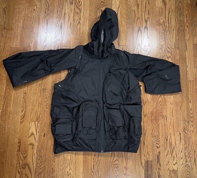 Nike x NOCTA Deep Pockets Nylon Tech Jacket Black DR2618-010 Mens