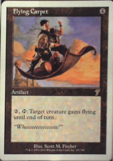 Flying Carpet - 7th Edition: #297, Magic: The Gathering Nm R40