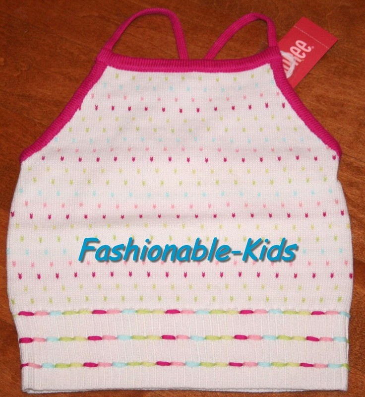 6 NWT Gymboree CANDY APPLE Sweater Tank Top TEE SHIRT Girls 