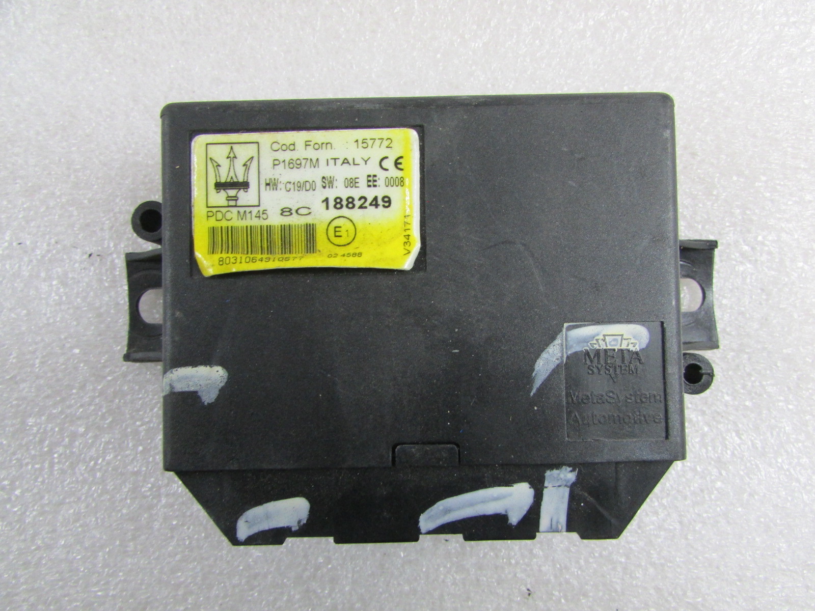 Maserati Granturismo, Alarm Control Module, Used, P/N 188249