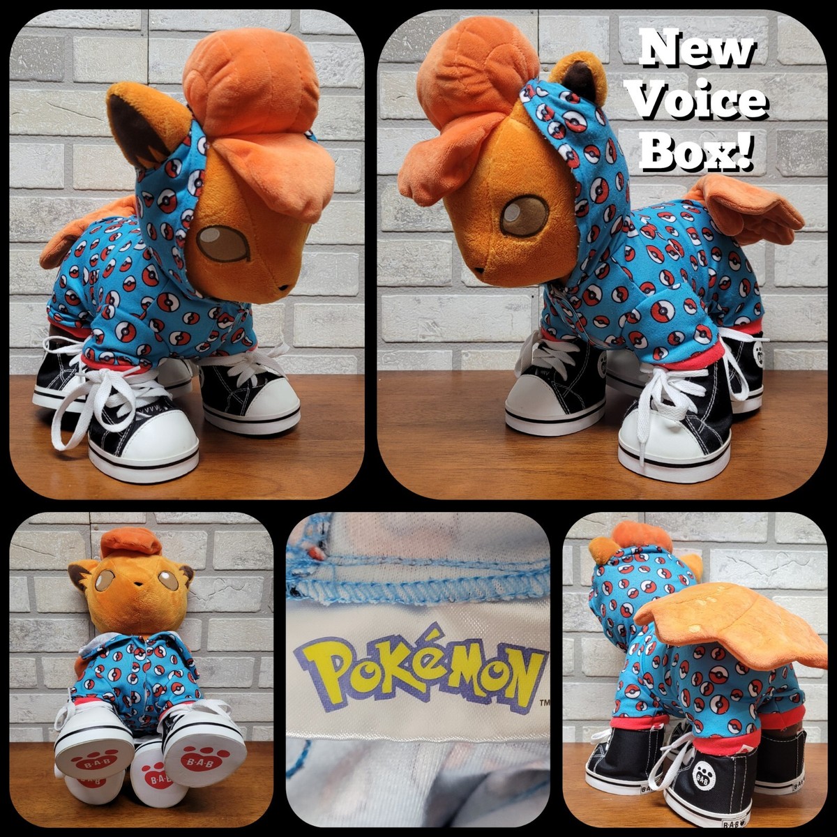 Build-A-Bear BAB Vulpix Pokemon Exclusive 14