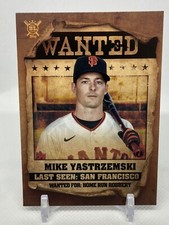2021 Topps Big League Baseball Wanted #WT11 Mike Yastrzemski San Francisco Giant