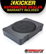 Kicker 51HS10 10 inch powered hideaway compact subwoofer