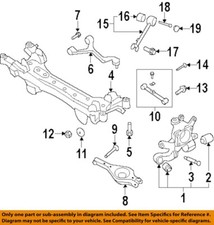 HYUNDAI OEM 06-11 Azera Suspension Components-Trailing Arm Plug 8413225000