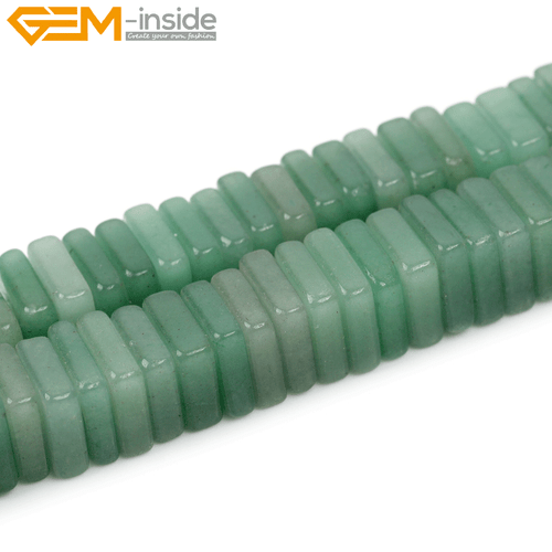 Assorted Aventurine Jade Beads - Natural Spacer Disc Cube Jewellery Making - Picture 39 of 50