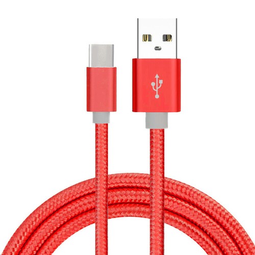 Type C to USB Strong Braided Cable For Samsung, Huawei, LG, Sony Fast Charging - Picture 4 of 14