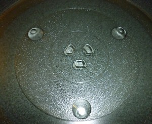 Mikrowellenteller Glasteller MIKROWELLEN DREHTELLER Ø 31,5 cm - Ersatzteller Y45
