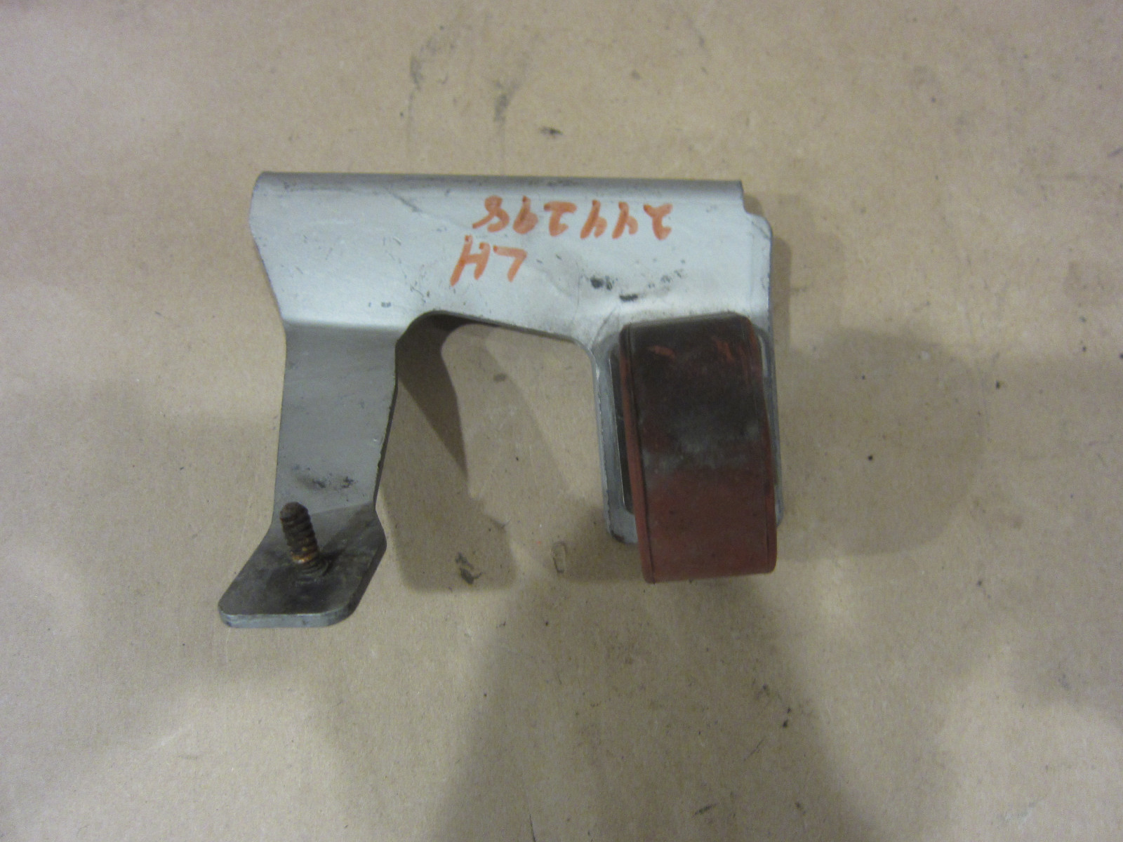 Ferrari California - LH Lower Muffler Support Bracket With Buffer  - P/N 244298