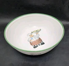 Italian Chef Serving Bowl 10" 