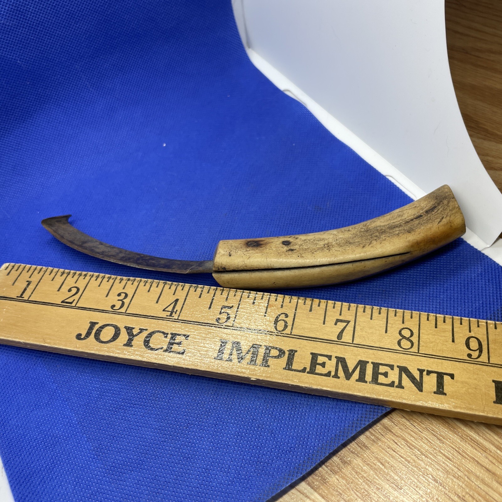 Vintage Knife Bone Handle ? eBay