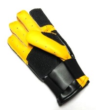 Creedmoor Sports Full Finger Yellow Shooting Glove Right Hand size Small