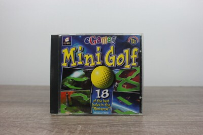 eGames Mini Golf 18 of the Best Holes in the Universe PC C-ROM Windows 95/98