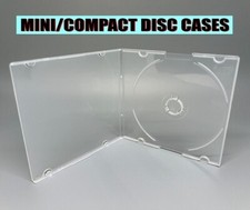 400 New High Quality Super Clear CD DVD Slim Poly Case For 3" Mini Disc SF16