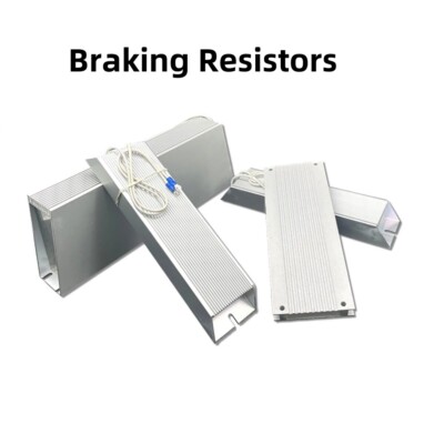 RXLG Aluminium Housed Inverter Resistors Braking Resistors 300W Power 5Ω To 500Ω