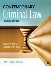 Contemporary Criminal Law: Concepts, Cases, and Controversies - Paperback - GOOD