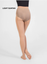 Body Wrappers C81 Light Suntan Child Medium/Large 8-14 Convertible Tights