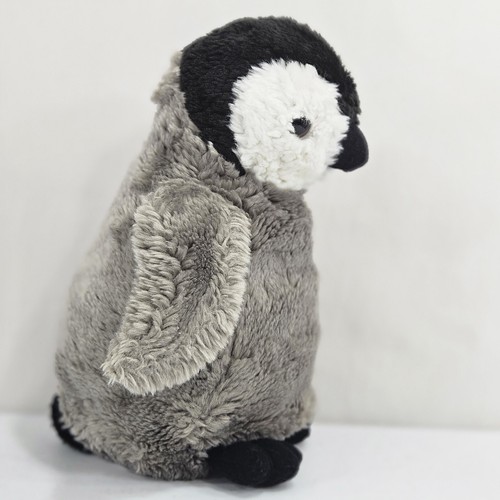 ZSL Zoo di Londra Lavoriamo per Fauna Selvatica Peluche Giocattolo Pinguino 10" Grigio - Foto 3 di 9