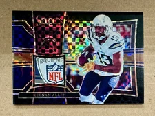 2017 PANINI SELECT FOOTBALL - KEENAN ALLEN-PRIZM- NFL LAUNDRY TAG PATCH -1/1-
