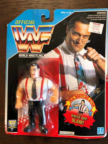 WWF Hasbro I.R.S. IRS Mike Rotunda in package and ...