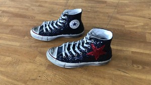 all star pelle blu