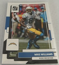 2022 Donruss Football Mike Williams Los Angeles Chargers base card #292