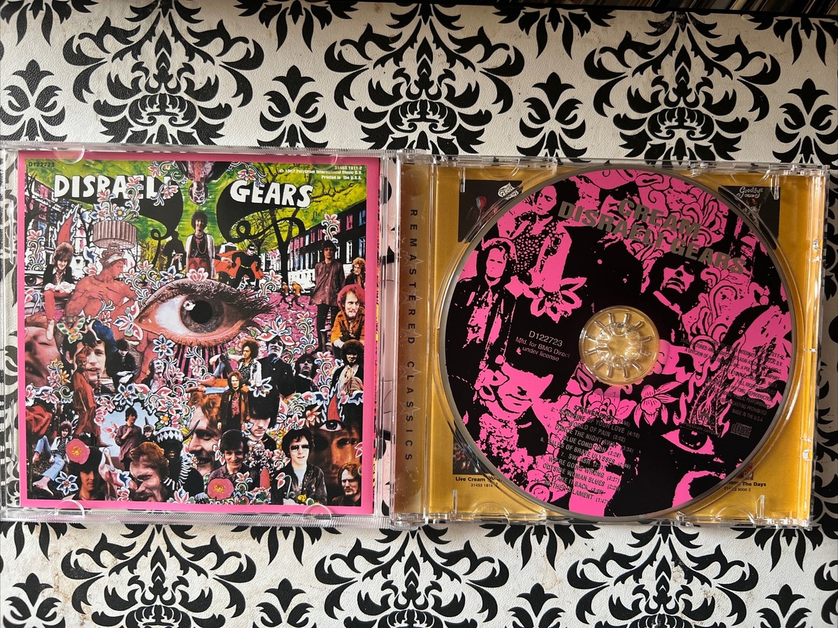 Cream Disraeli Gears CD Rock Classics Eric Clapton Sunshine
