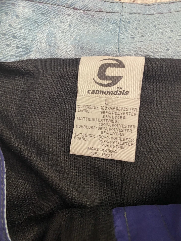 Pantalones Cortos de Ciclismo Cannondale Terra Acolchados Ciclismo Touring Retro De Colección Grandes Foto 4 de 4