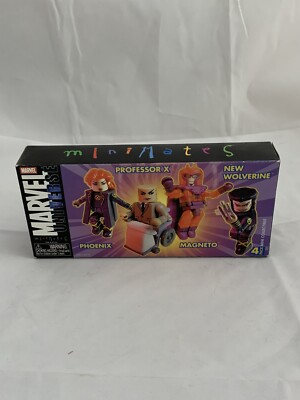 2004 Art Asylum - Marvel Universe MINIMATES Wolverine - 4 Pack - NEW Sealed