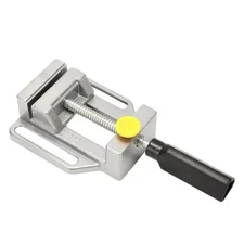 Aluminum Benchtop Flat Vise Bench Vise Drill Press Vise Table Woodworking Tools
