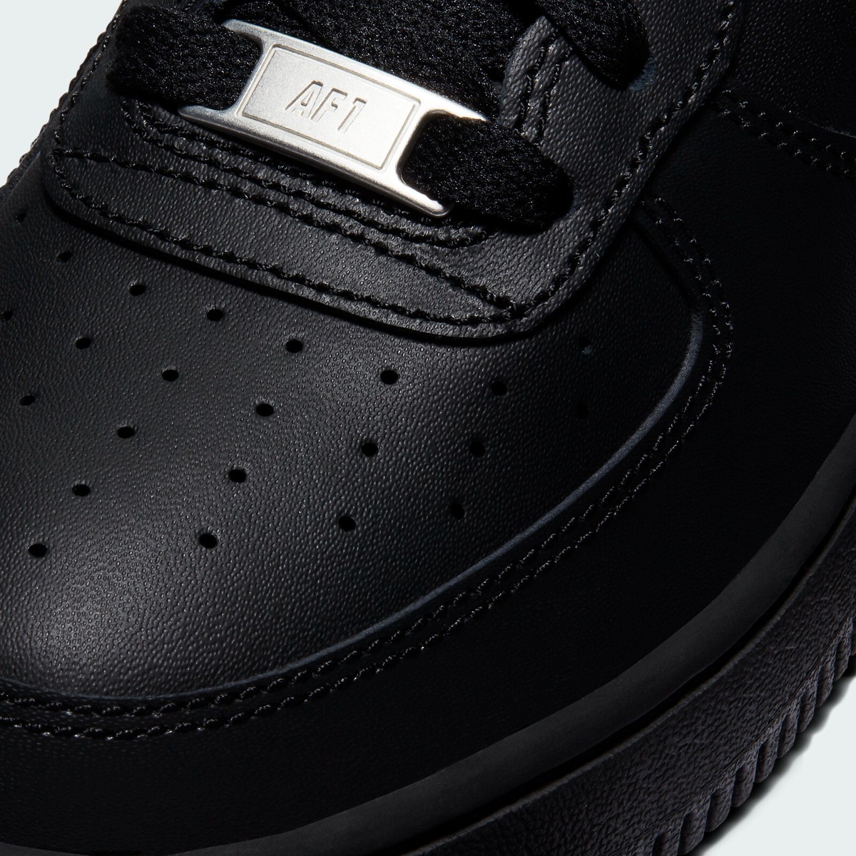 size 13 black air force ones