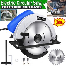 Dayplus Handkreissäge 3000W Ø185mm Parallelanschlag Laser inkl. Ersatzsägeblatt