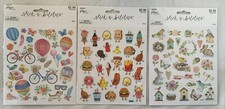 PAPER STUDIO planner stickers lot. Metallic Accents.