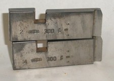 2 - Oster 300 Bolt Threading Dies 5/16" 24 N.F. / H.S. EXCELLENT 2  4