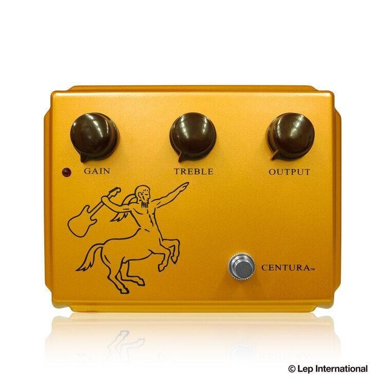 Ceriatone Centura Matte Gold Overdrive Guitar Effects Pedal 9V