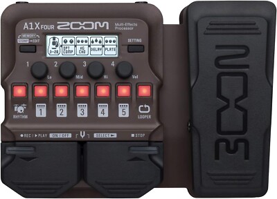ZOOM A1X FOUR Multi-Effects Processor JAPAN NEW