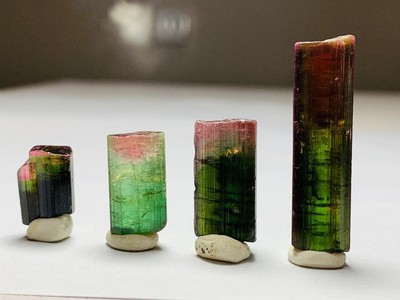 81 Carat Natural Beautiful Top Quality Bi Color Tourmaline Crystal 