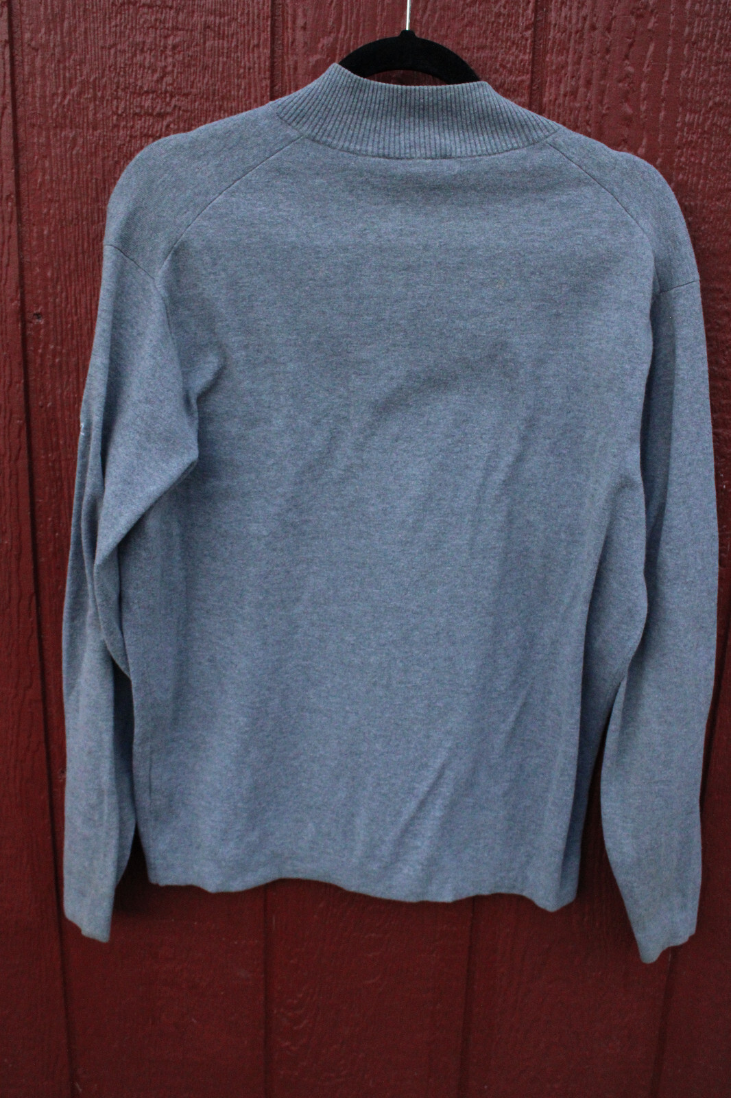 Peter Millar Warmth quarter zip pullover Gray Swe… - image 2