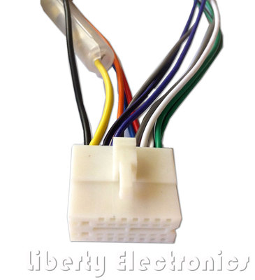 CLARION 16-PIN STEREO / RADIO WIRE HARNESS POWER PLUG DB CD MP3