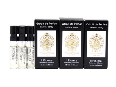 TIZIANA TERENZI IL PIACERE EDP 1.5ml .05fl oz x 3 COLOGNE PERFUME SPRAY SAMPLES